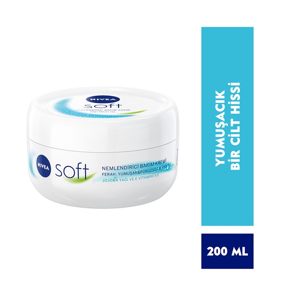 Nivea Soft Nemlendirici Bakım Kremi 200 Ml.
