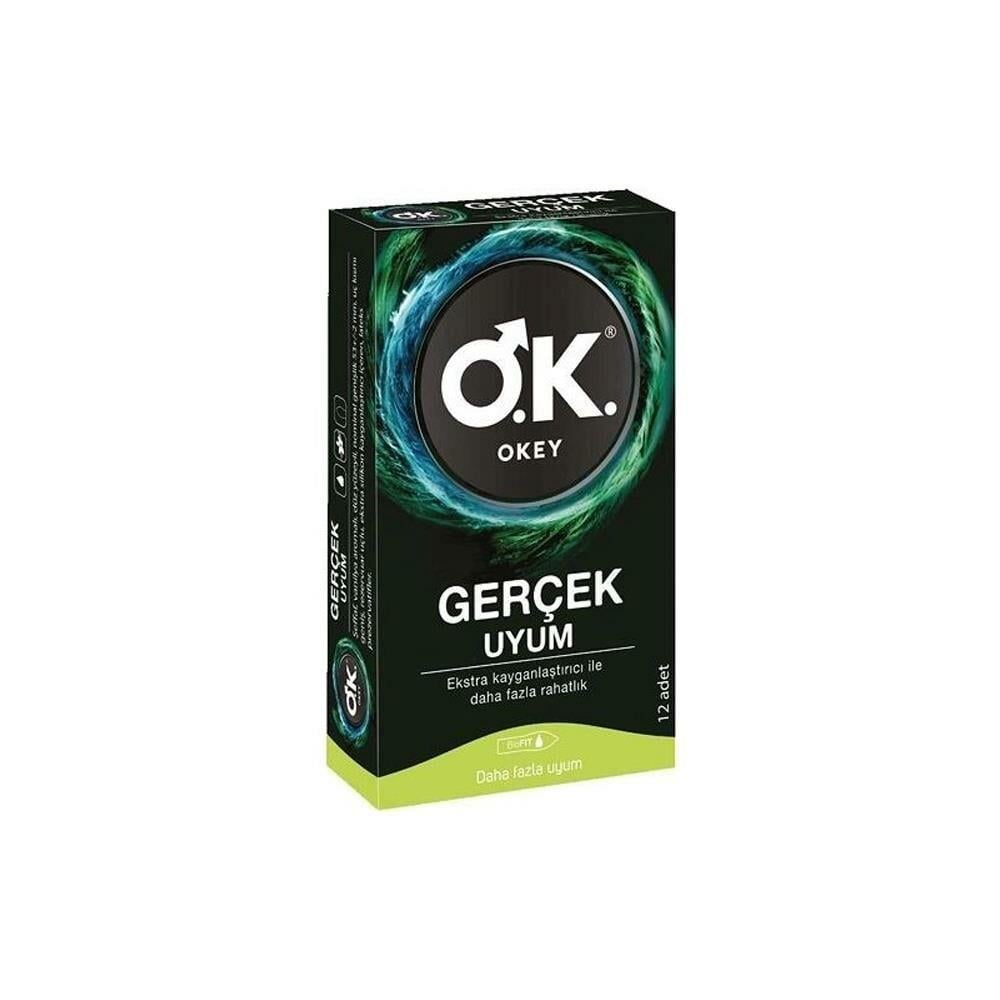 PrezervatifOkey Gerçek Uyum 10 lu