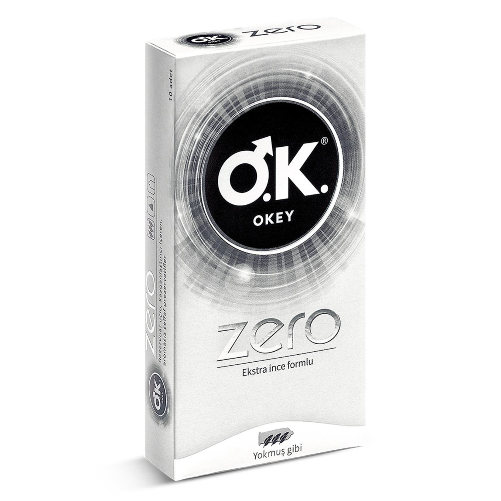 Okey Prezervatif Zero 10 Adet 3877