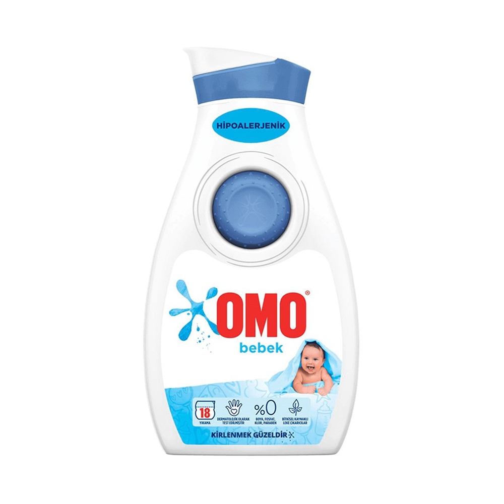 Omo Bebek Parfümsüz Sıvı Deterjan 900 ML