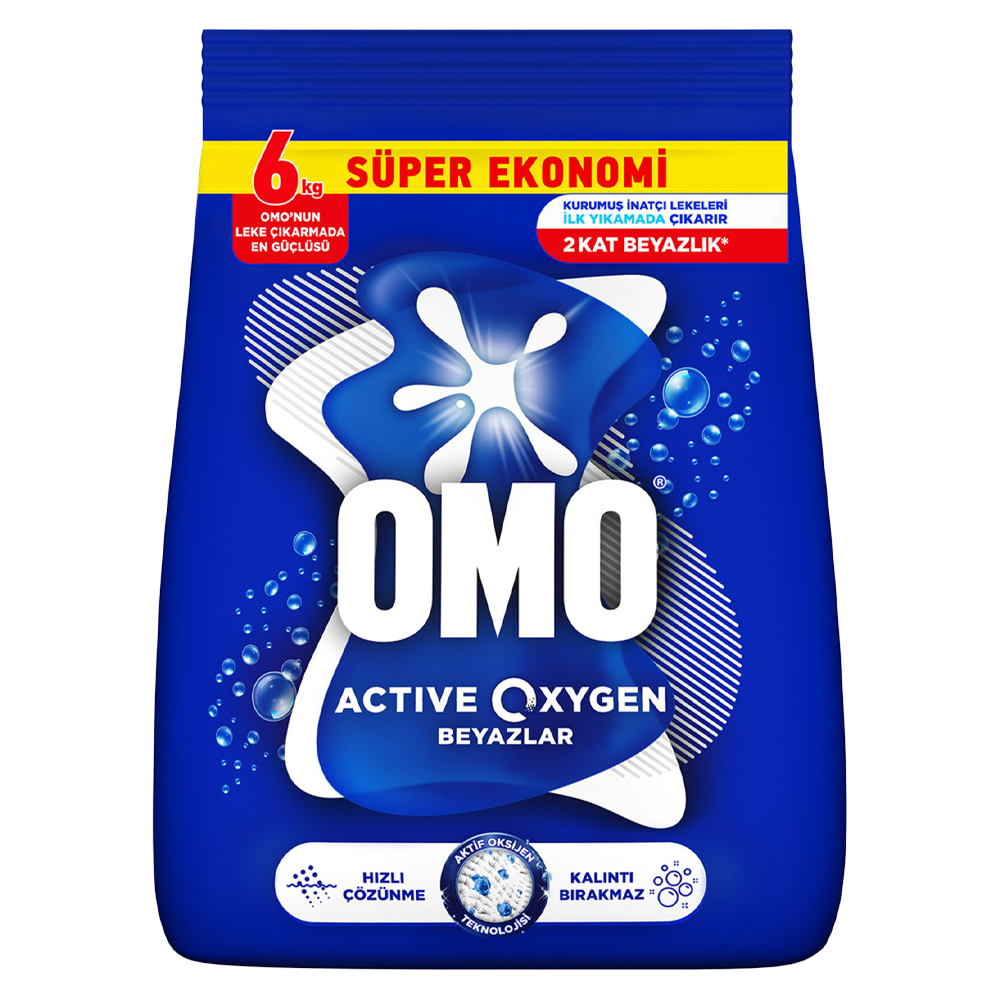 Toz DeterjanOmo Matik 6 kg Active Oxygen