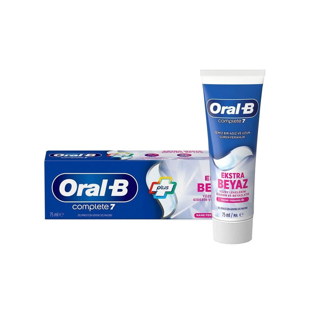 Diş MacunuOral-B Diş Macunu Complete 7 Extra White 75 Ml