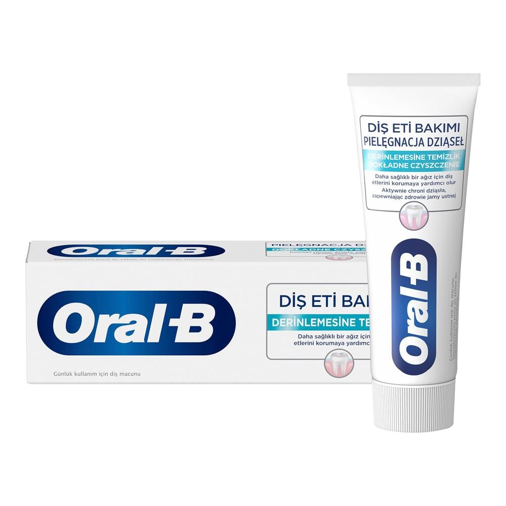 Diş MacunuOral B Diş Macunu Diş Eti Bakımı Derinlemesine Temizlik  65 Ml