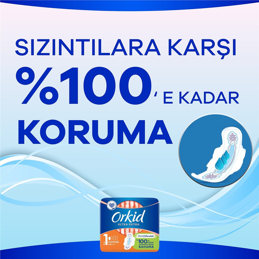 Orkıd Ultra Extra Tekli Normal 8 Li