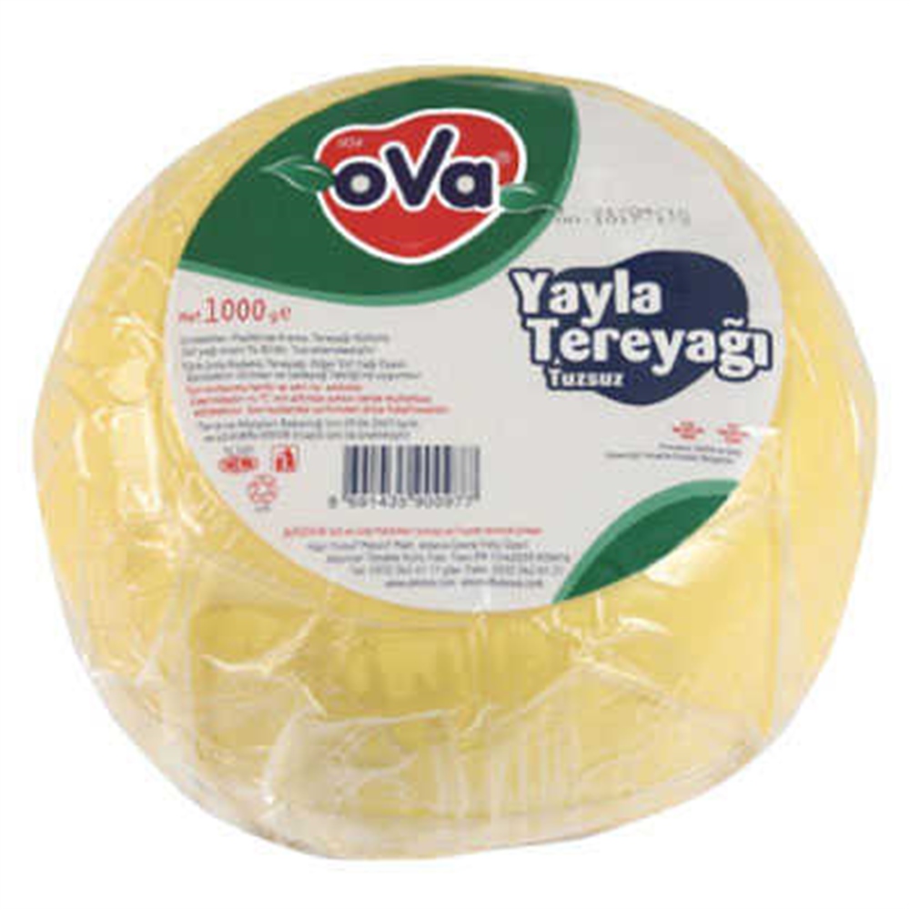 Ova Tereyağ Yayık 1000 Gr