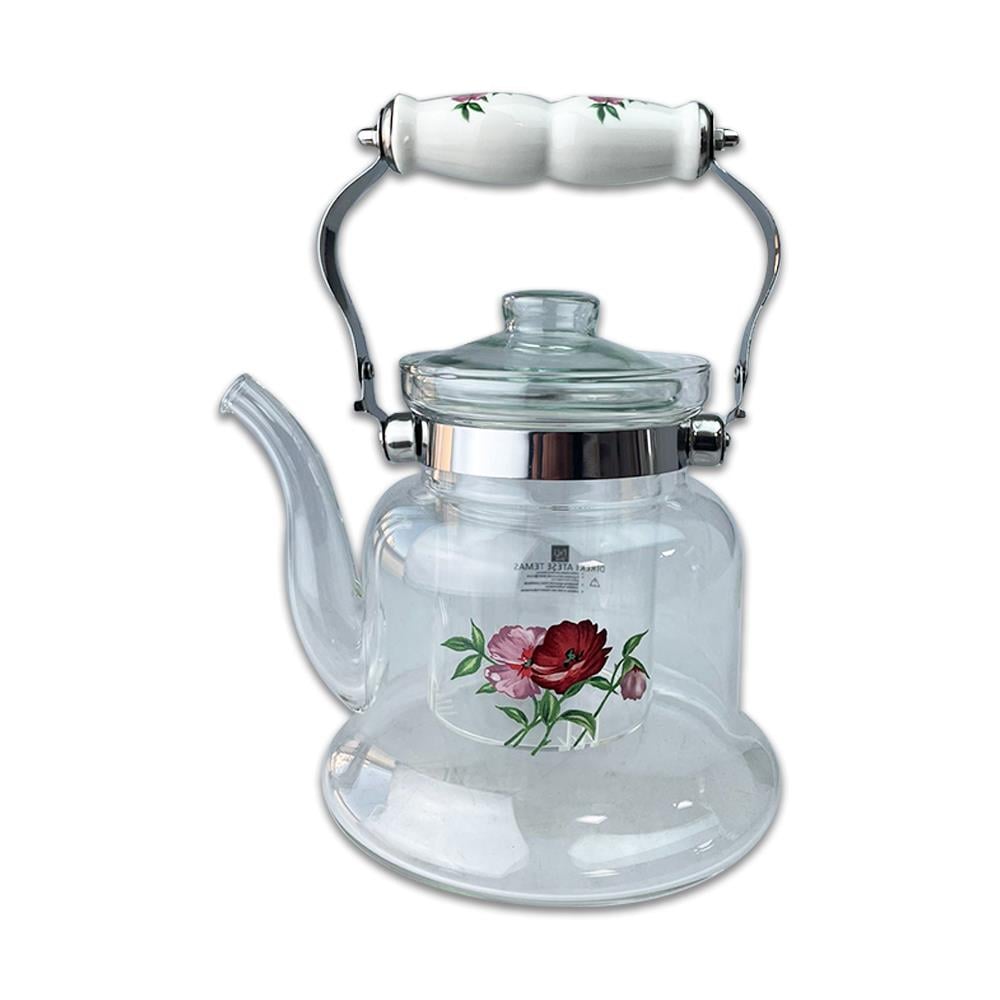 ÇaydanlıkPaçi Rosella Cam Demlik 600 ml