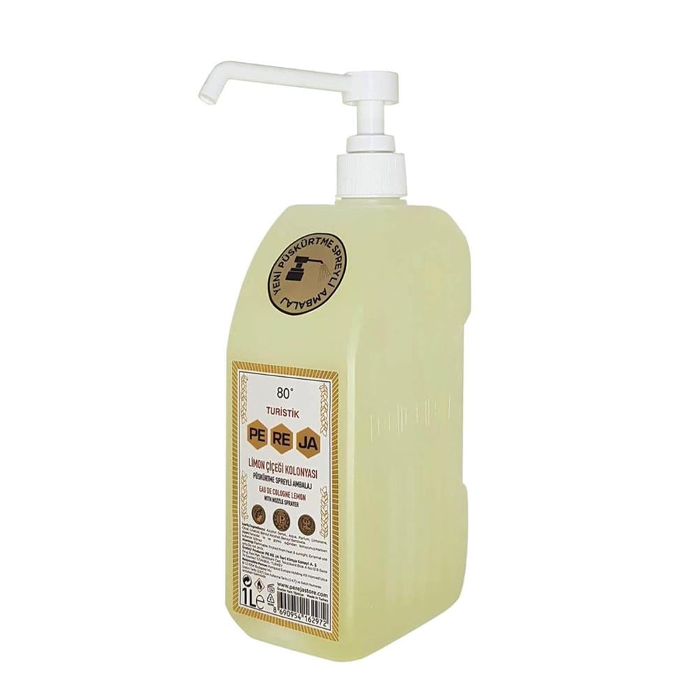 Pereja Kolonya Limon Püskürtme Pompalı 1 lt