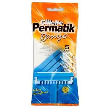 Tıraş BıçağıPermatik Tıraş Bıçağı Banyo 5li