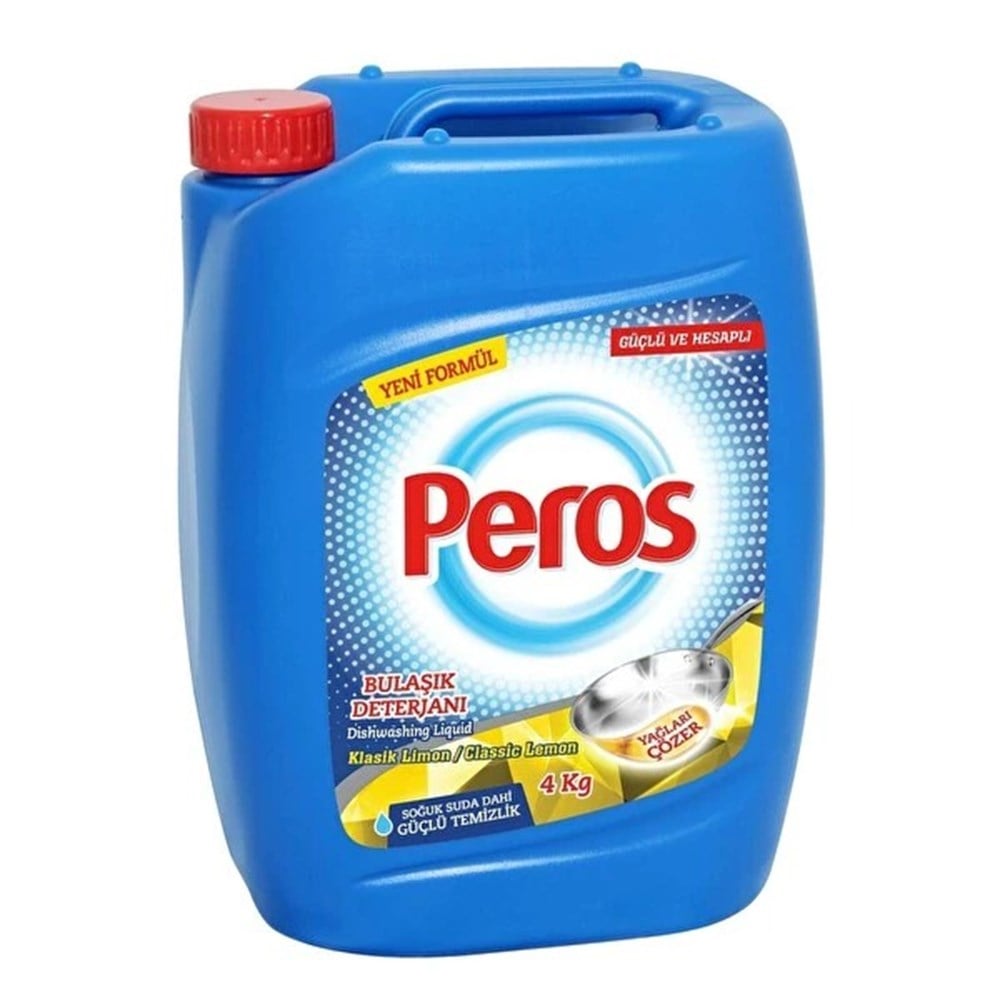 Peros Bulaşık Deterjanı Limon 4 Kg