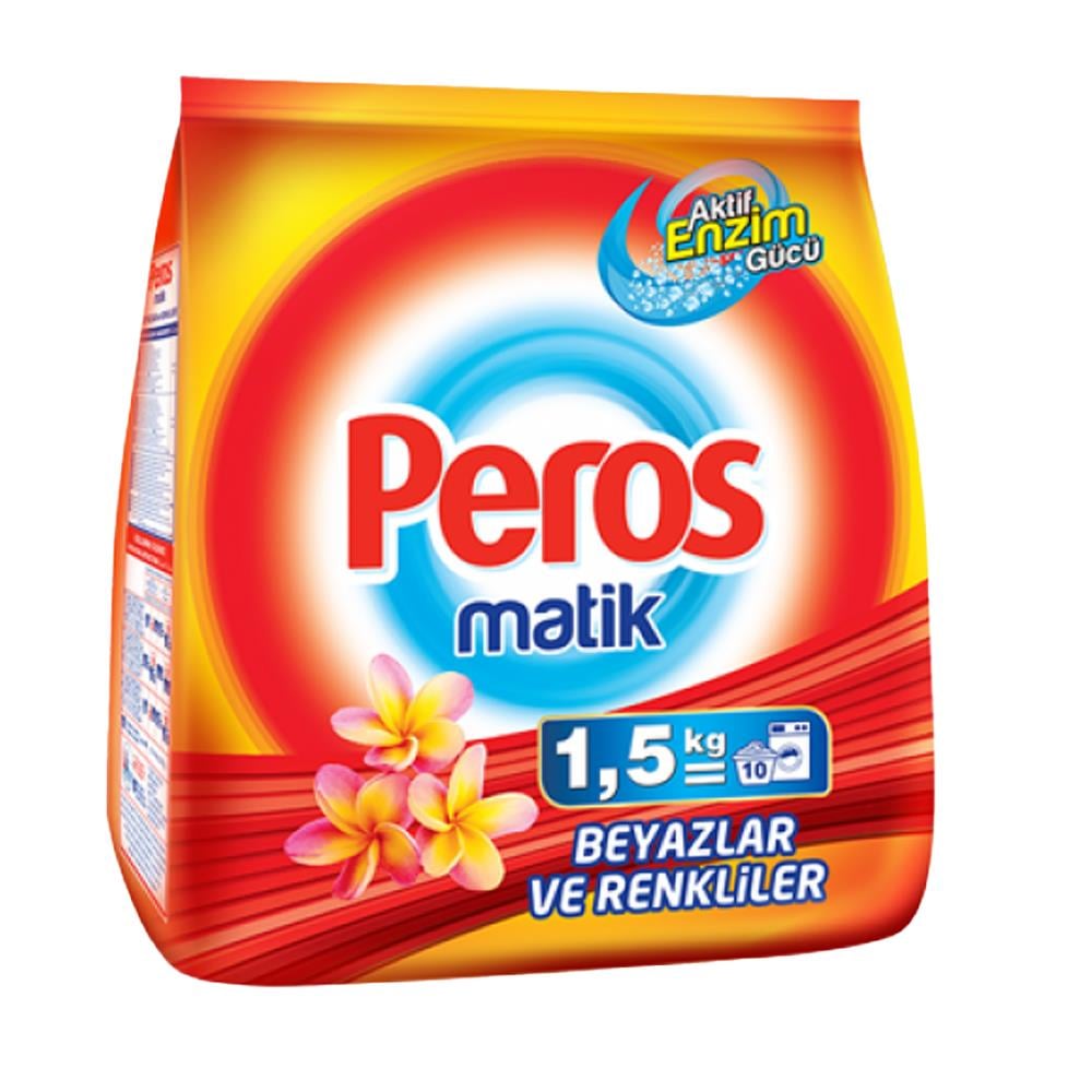 Toz DeterjanPeros Matik 1.5 kg Beyaz Ve Renkliler
