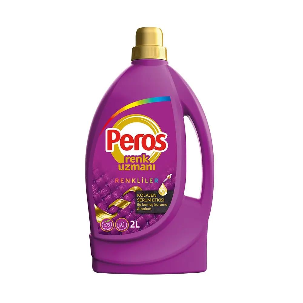 Sıvı Çamaşır DeterjanıPeros Sıvı Çamaşır Deterjanı Renkliler 2 lt