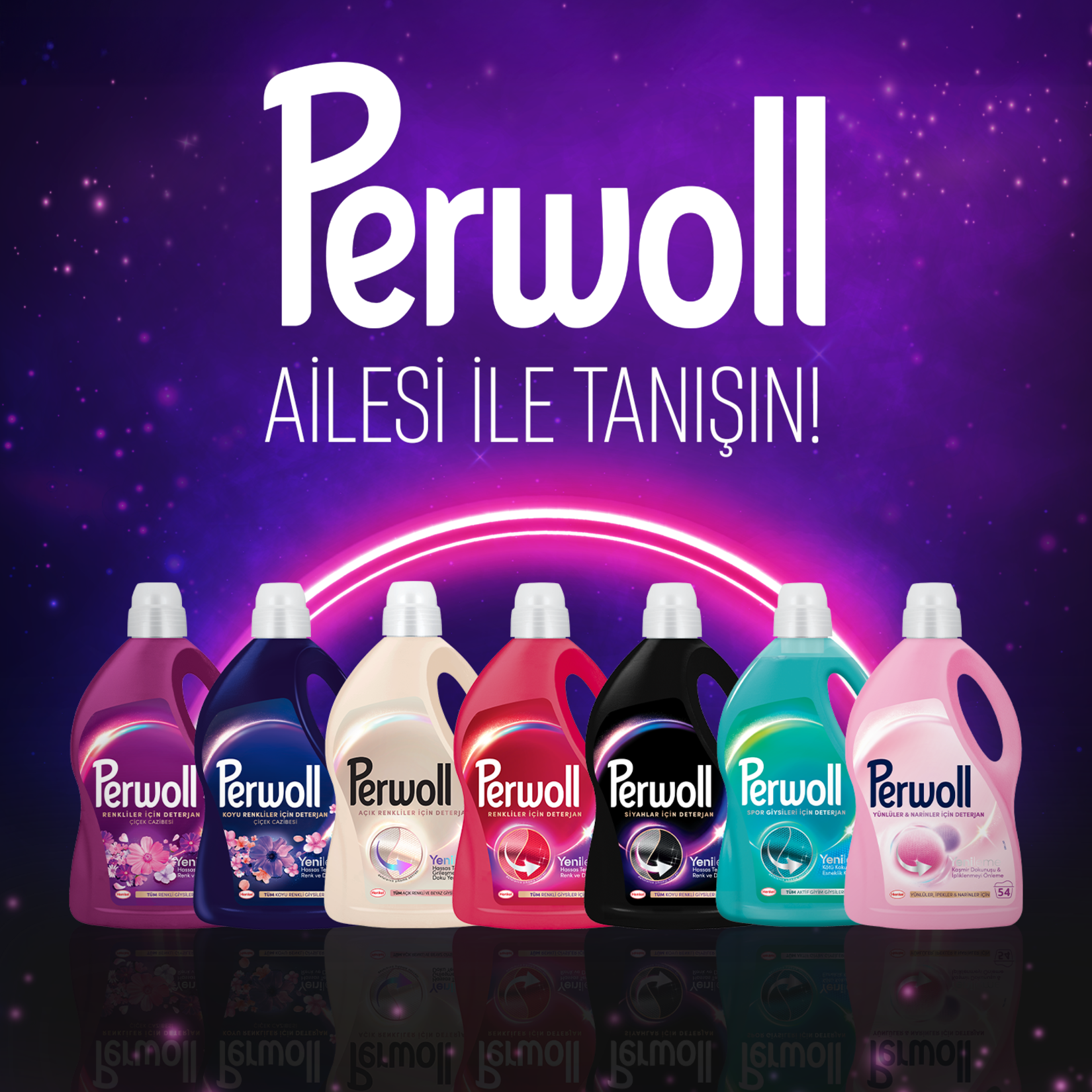 Sıvı Çamaşır DeterjanıPerwoll Yenileme&Onarım Siyah 2.97 Lt (54 Yıkama)