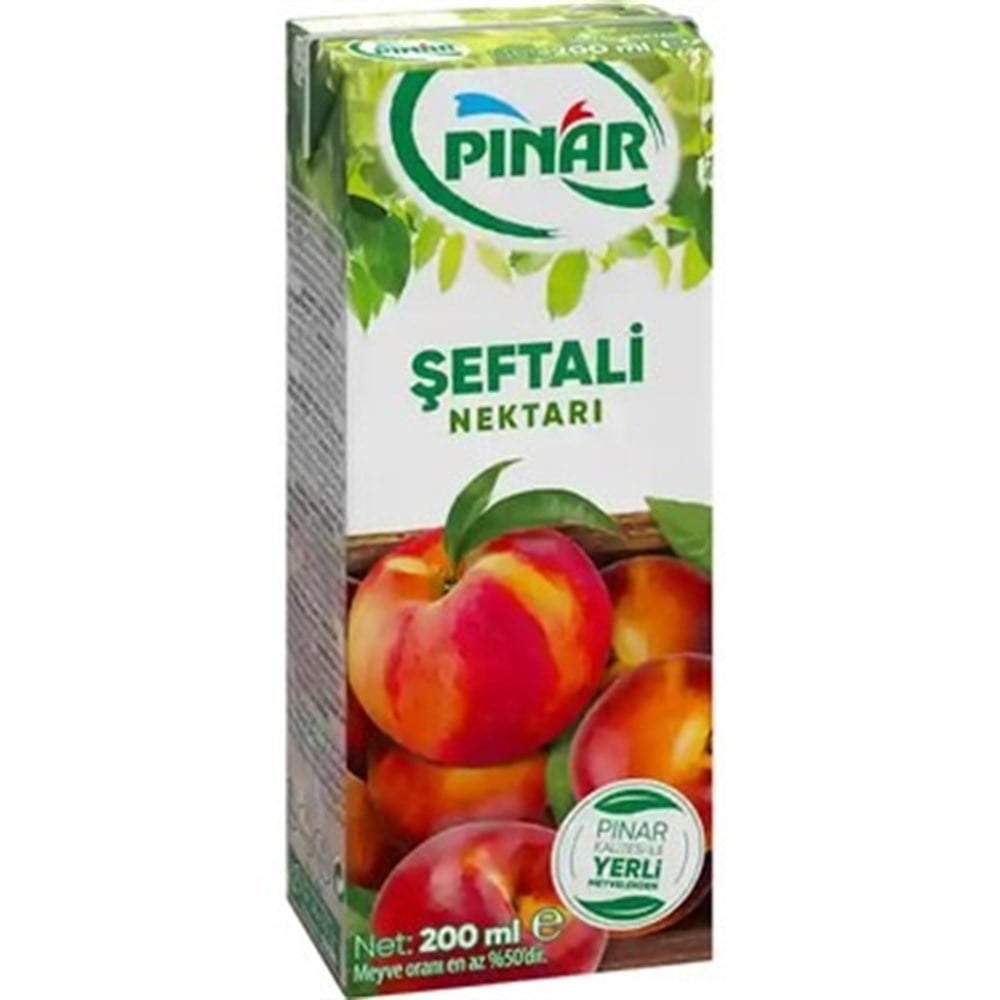 Pınar Meyve Suyu Şeftali 200 Ml