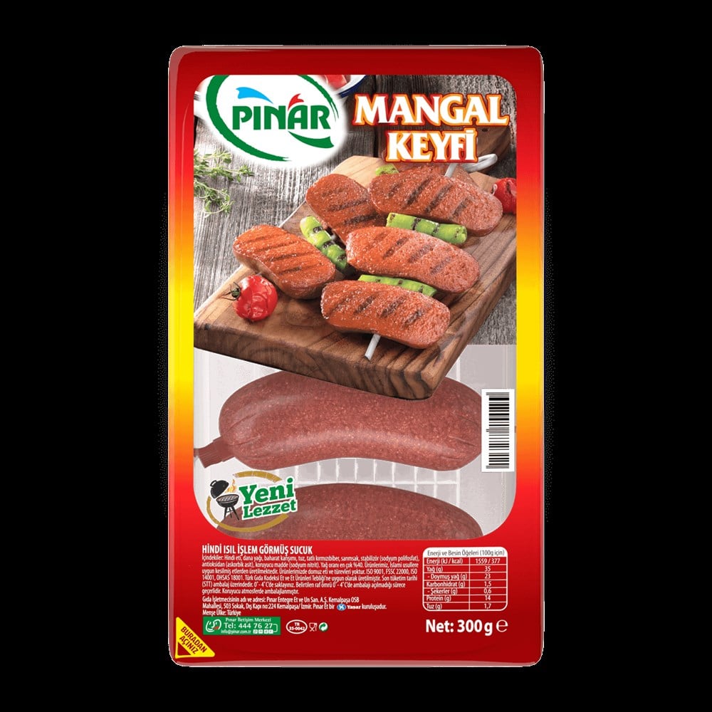 Pınar Sucuk Mangal Keyfi 300 Gr