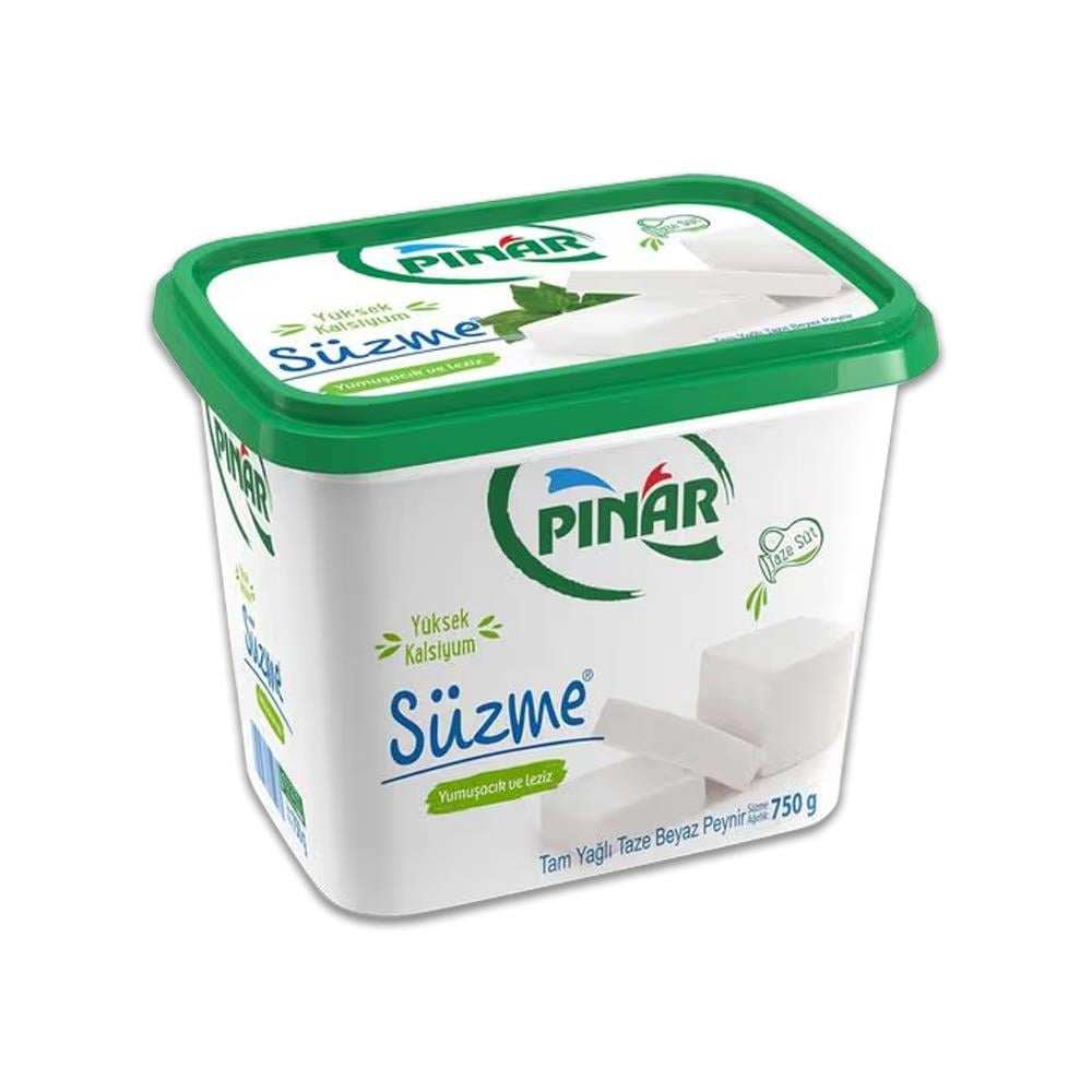 Süzme PeynirPınar Süzme Peynir 750 Gr Tam Yağlı