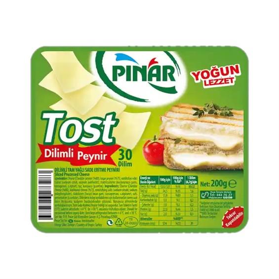 Pınar Tost Peyniri Dilimli 200 Gr