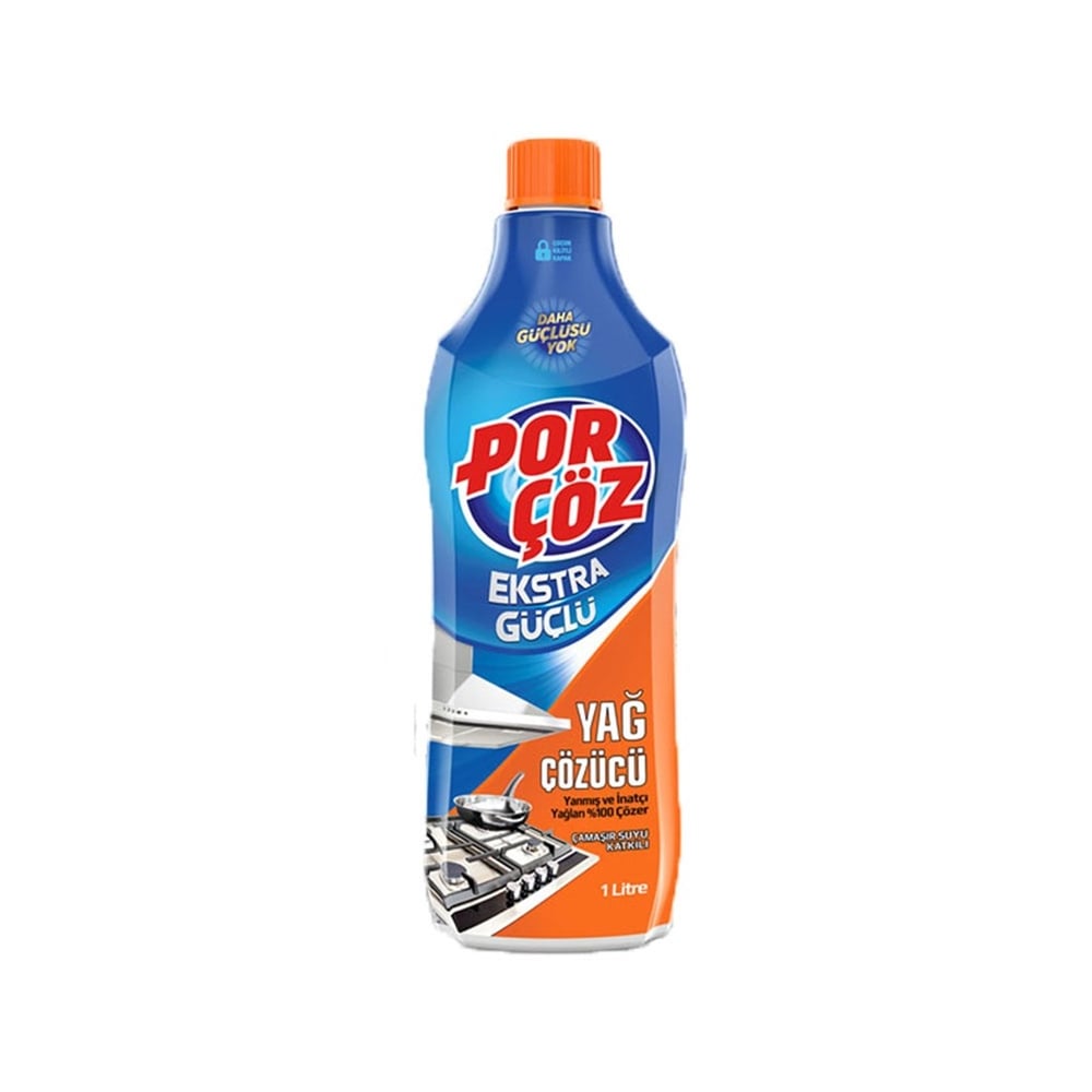 Porçöz Yağ Çözücü Extra Güçlü 1 Lt