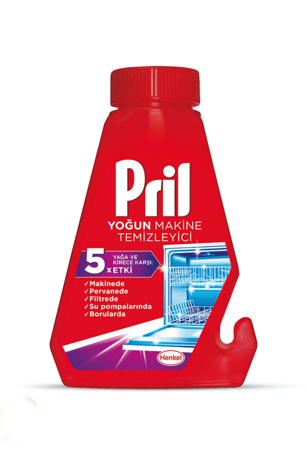 Pril 3'lü Etki Makina Temizleyici 250 Ml