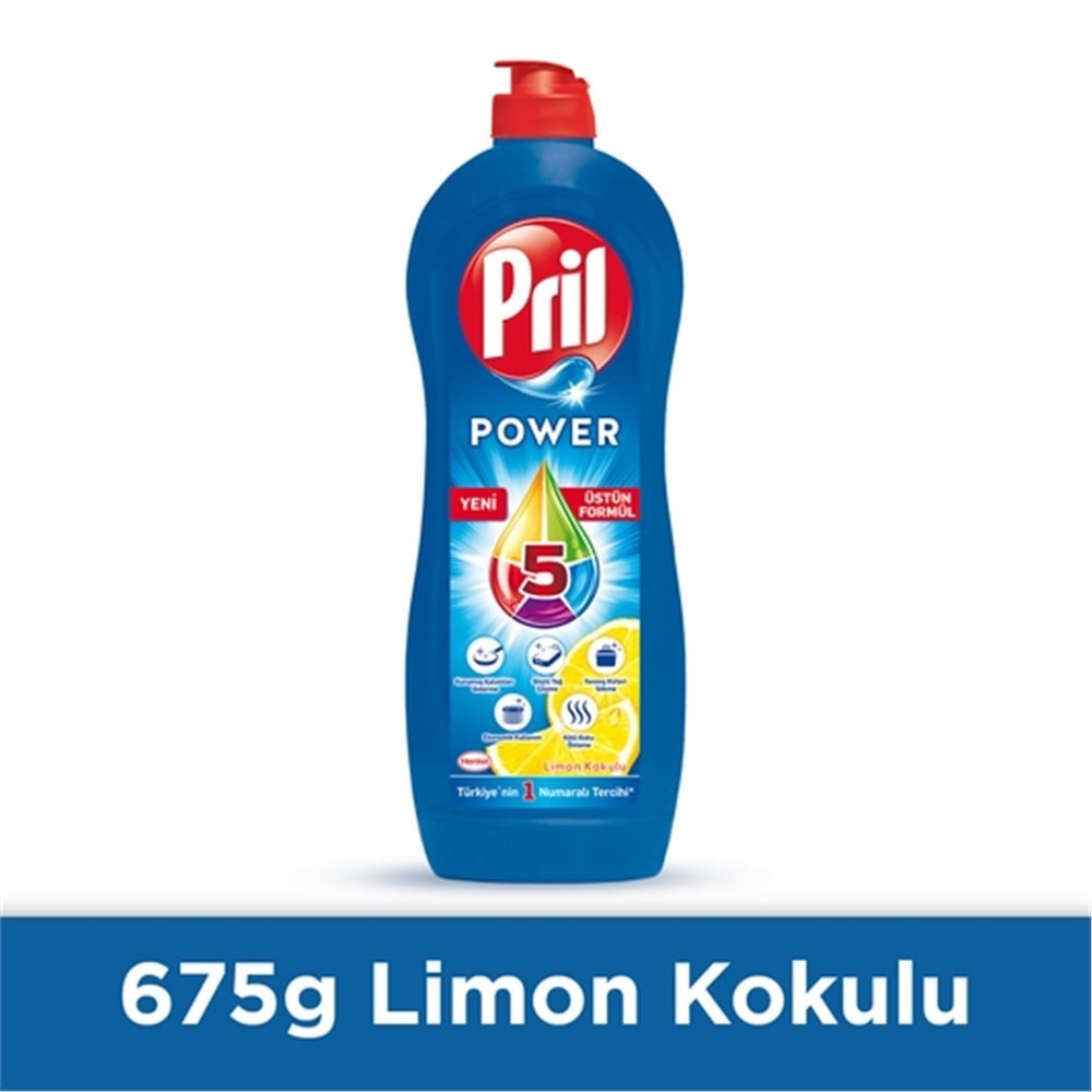 Pril Bulaşık Deterjanı Limon 675 Ml