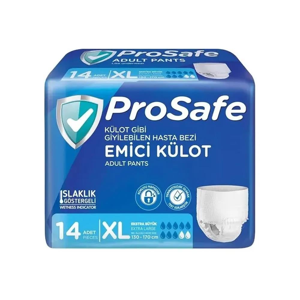 Hasta Bakım ÜrünleriProsafe Emici Külot Hasta Bezi Ekstra Büyük(XLarge) 14 lu
