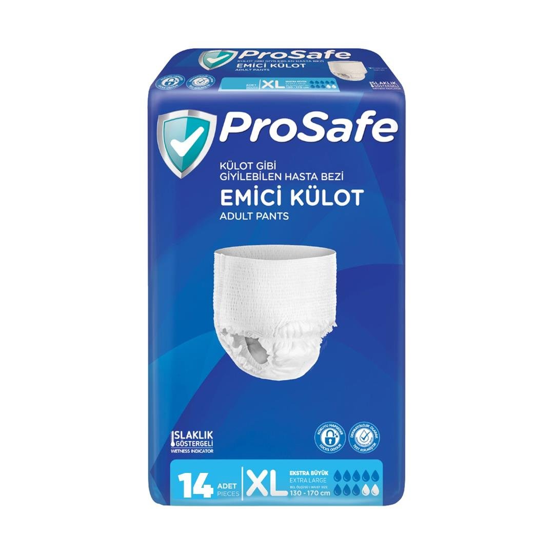 Hasta Bakım ÜrünleriProsafe Emici Külot Hasta Bezi Ekstra Büyük(XLarge) 14 lu