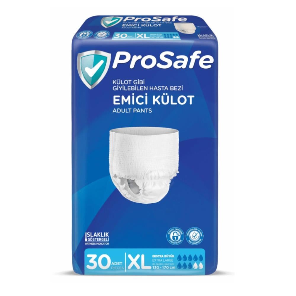 Hasta Bakım ÜrünleriProsafe Emici Külot Hasta Bezi XL( Extra Büyük) 30 lu
