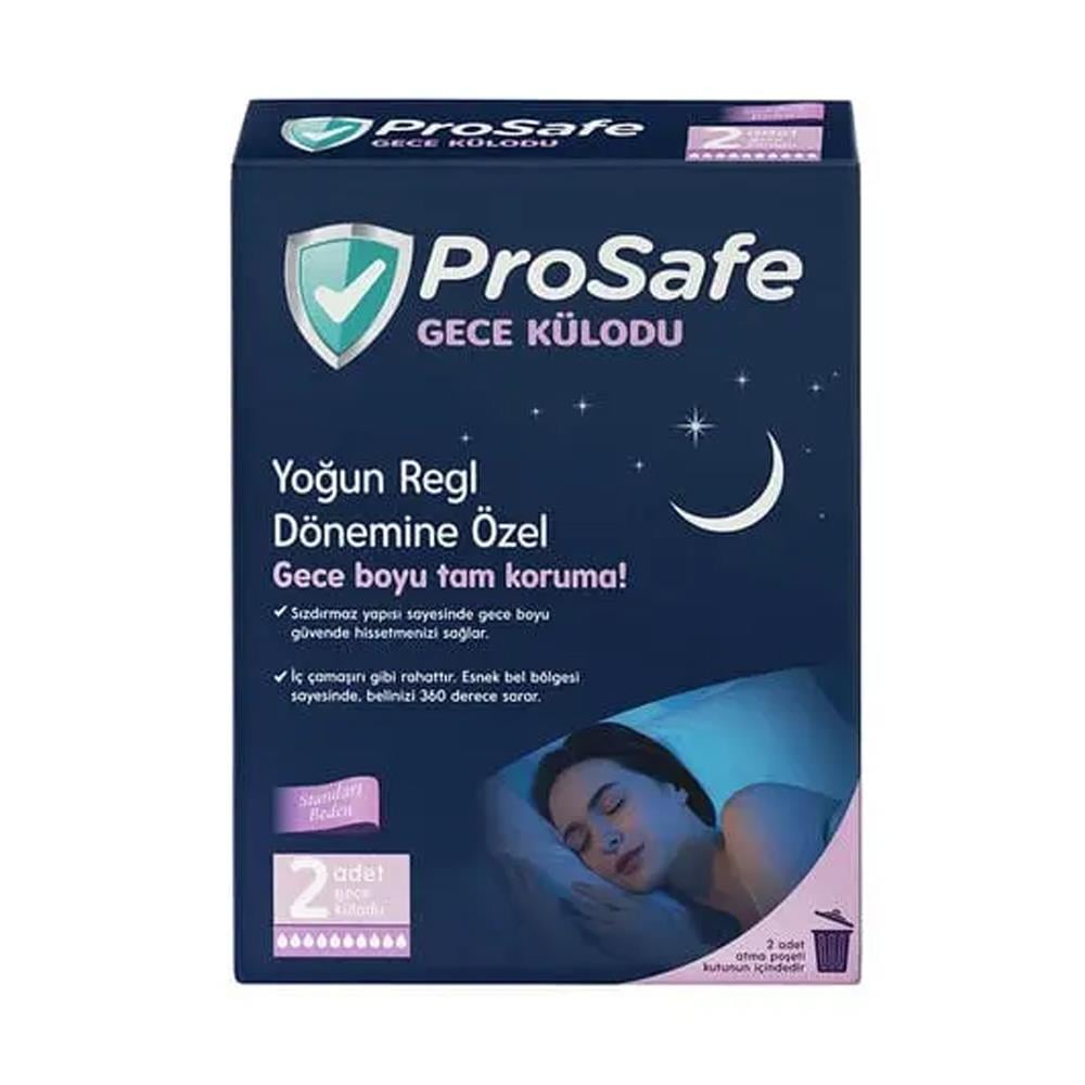 Hasta Bakım ÜrünleriProsafe Gece Külodu 2 li