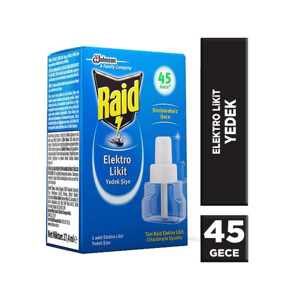 Raid Elektro Likit Yedek Şişe 35 Ml