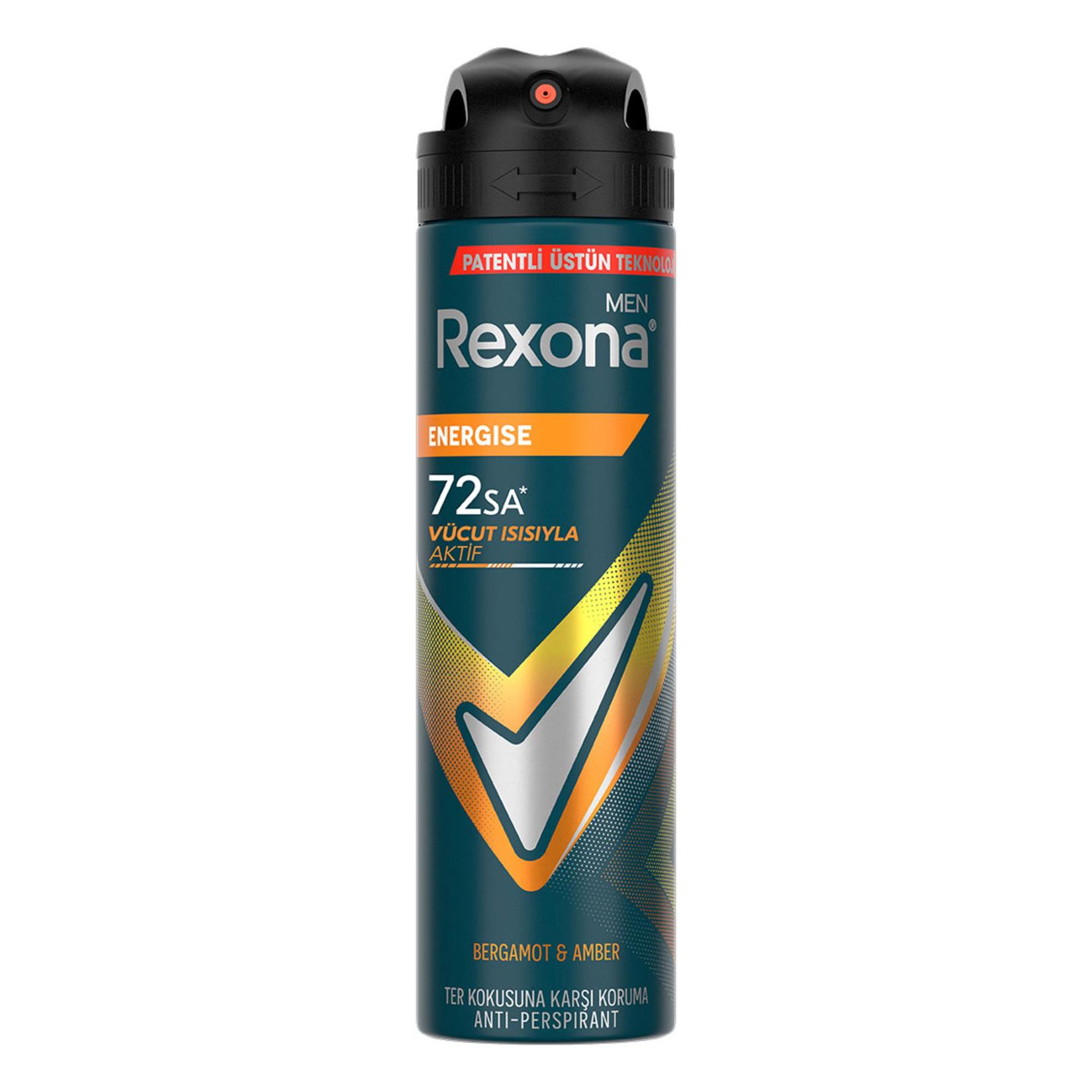 Erkek DeodorantRexona Energise Erkek Sprey Deodorant 150 ml