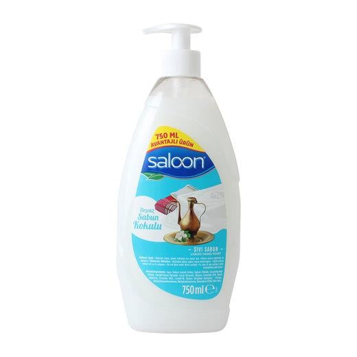 Katı, Sıvı SabunSaloon Sıvı Sabun Beyaz 750 Ml