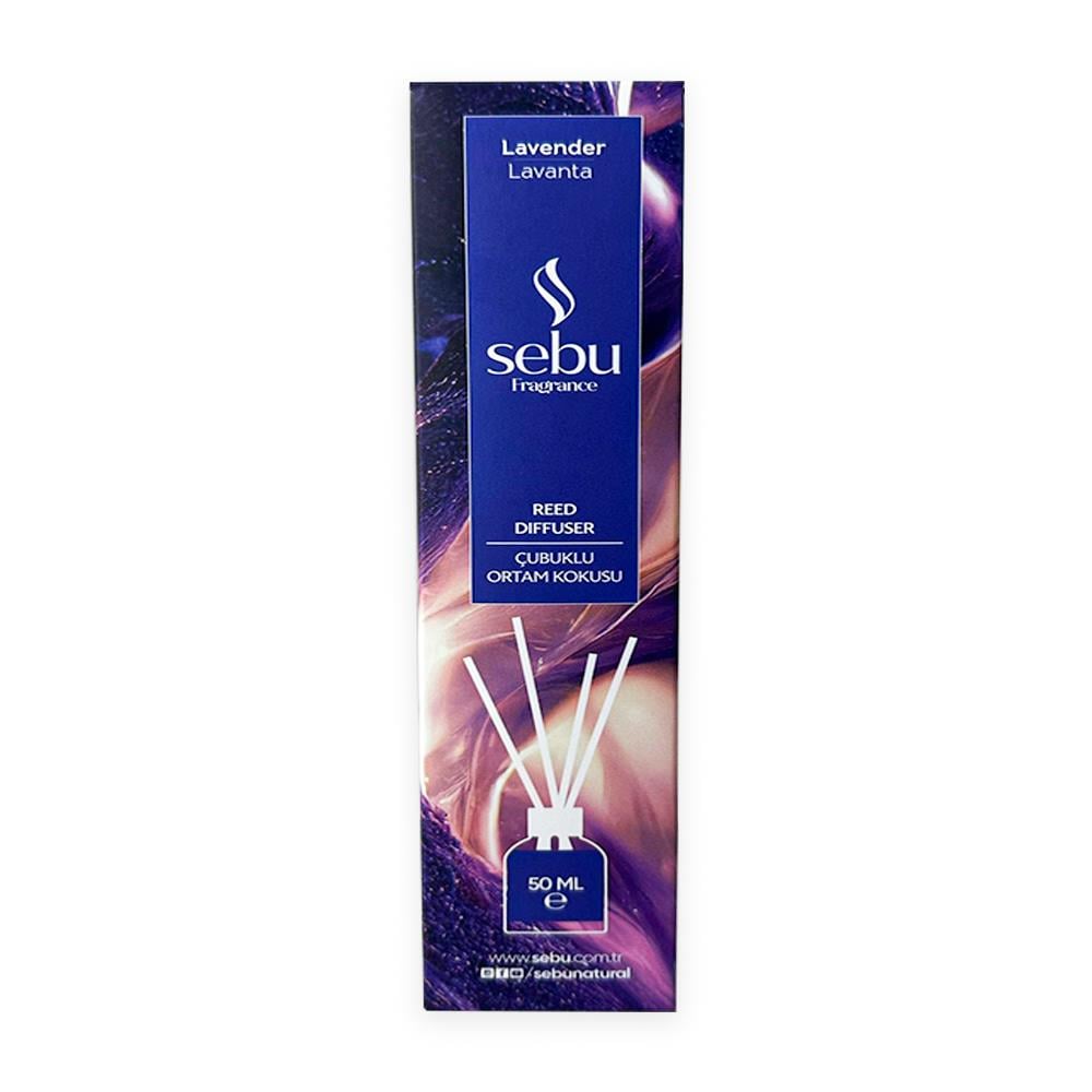 Oda KokularıSebu Oda Kokusu Çubuklu 50 ml Lavanta