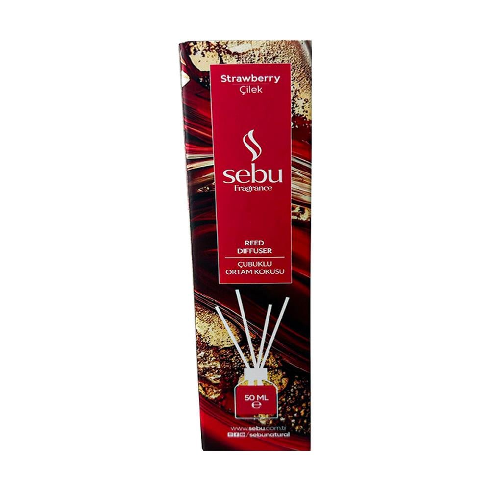 Oda KokularıSebu Oda Kokusu Çubuklu Çilek 50 Ml