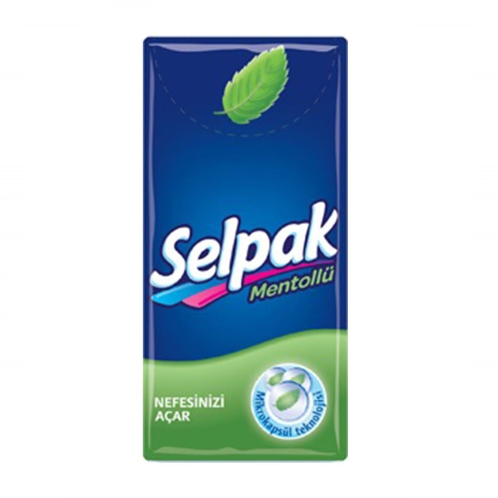 Selpak Cep Mendil Mentollu