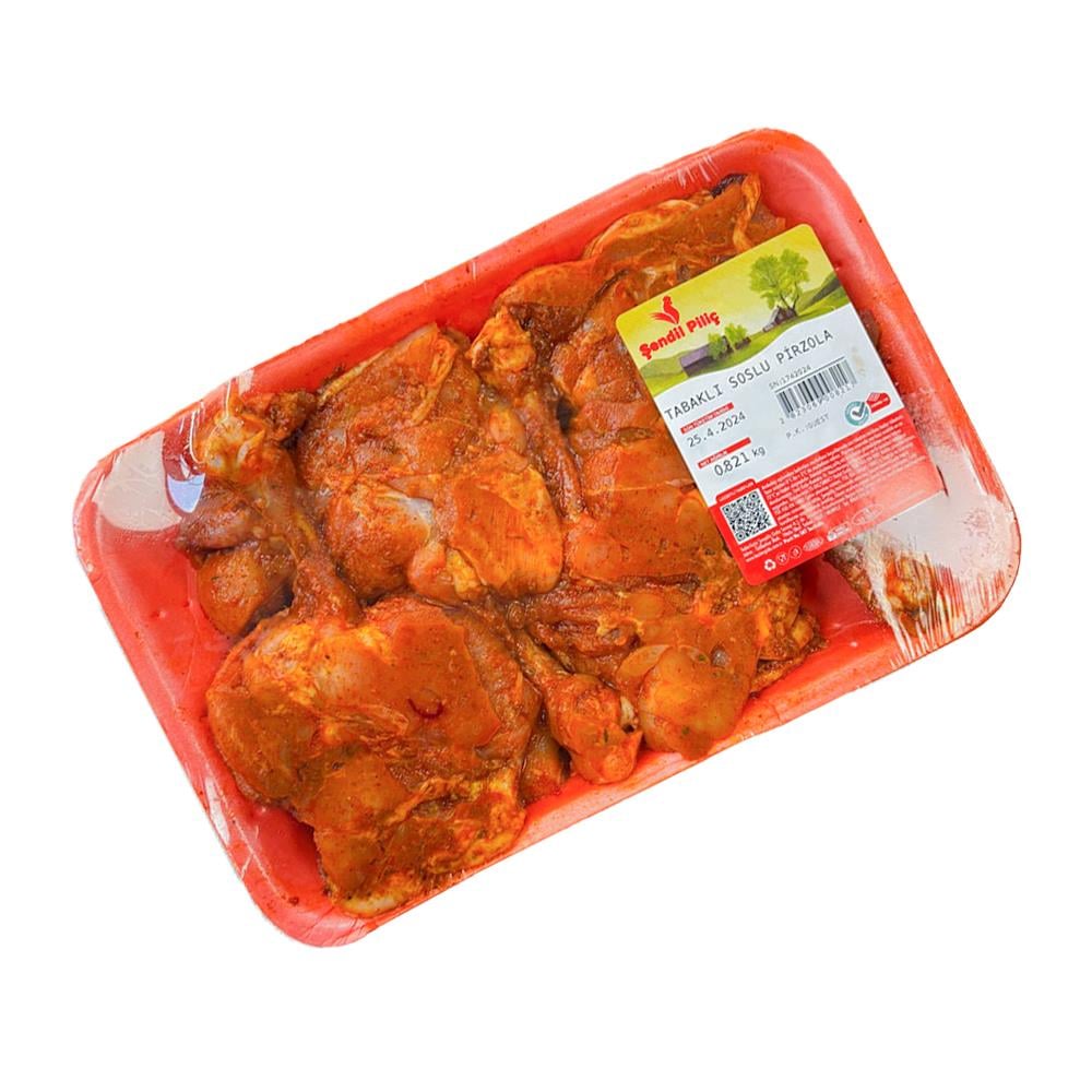 Beyaz EtŞenpiliç Tabaklı Soslu Pirzola Kg