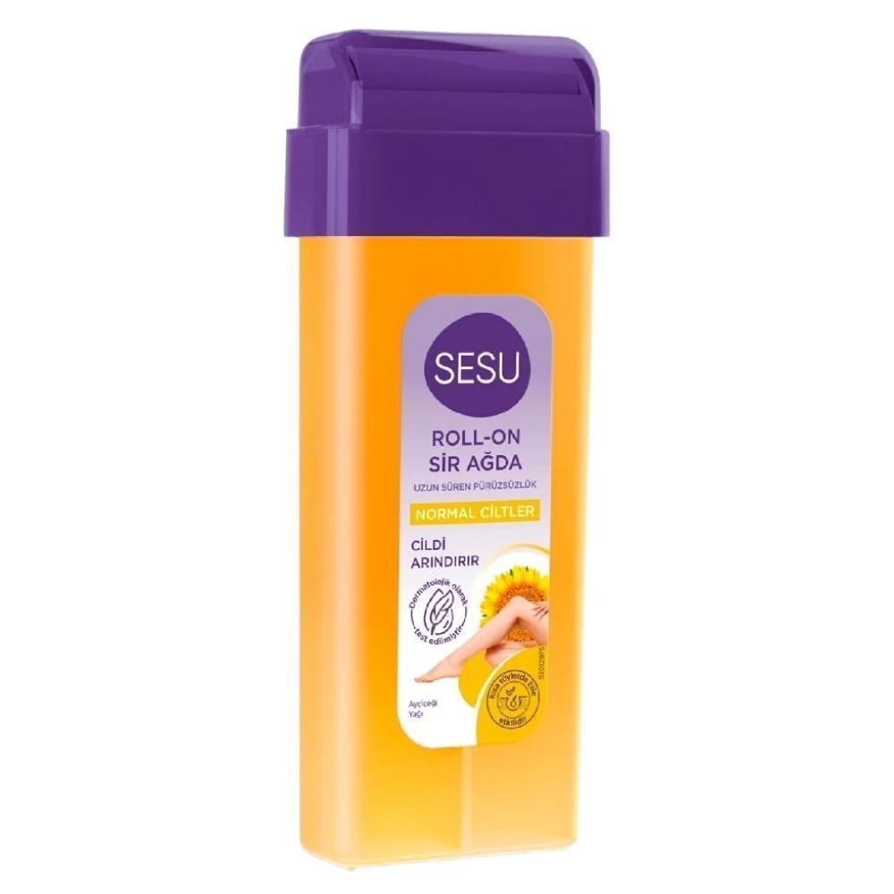 AğdaSesu Roll-on Sir Ağda Normal Ciltler Ayçicek Yağı 100 ml