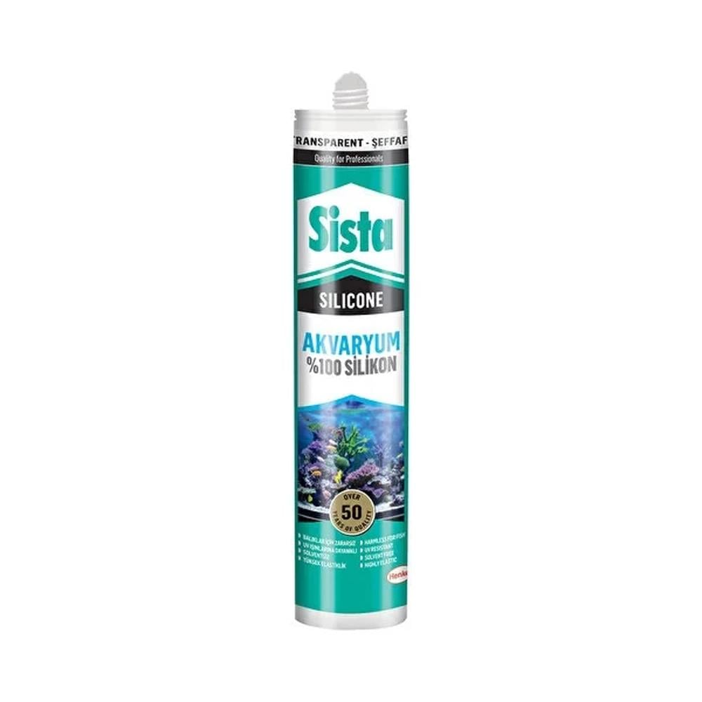 Yapı MarketSista Şeffaf 280 Ml. Akvaryum Silikon