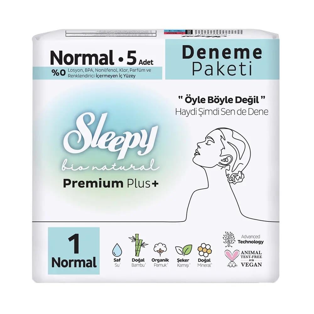Ultra PedSleepy Bio Natural Hijyenik Ped Deneme Paketi Normal 5 Li