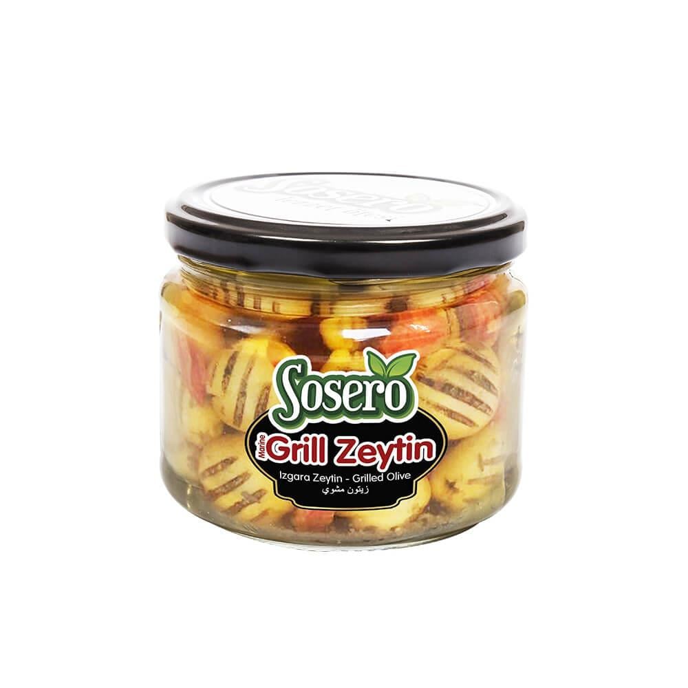 Yeşil ZeytinSosero Grill Zeytin 290 Gr Izgara