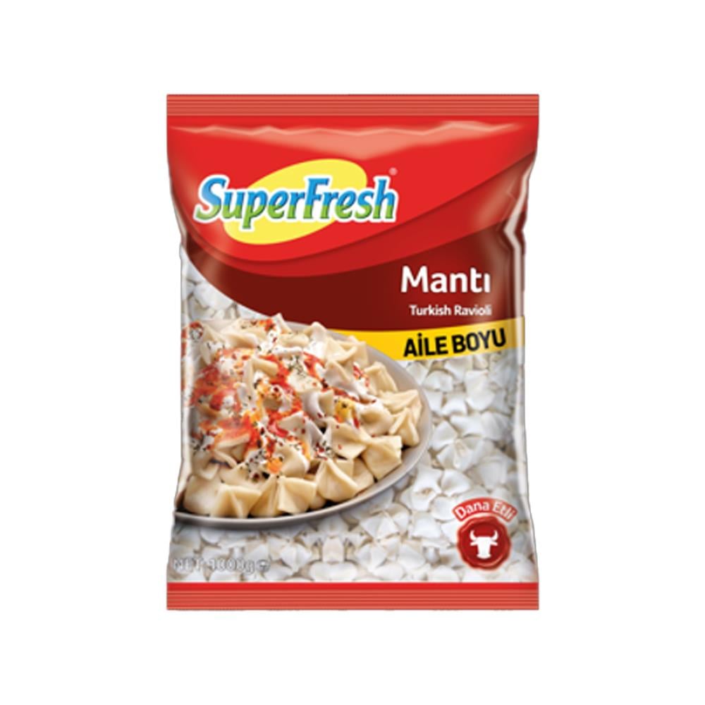 Hamur İşleriSuperfresh Mantı 1000Gr Aile Boyu Dana Etli