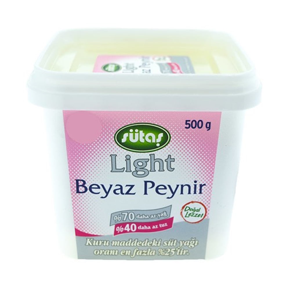 Sütaş Beyaz Peynir Light Pls 500 Gr
