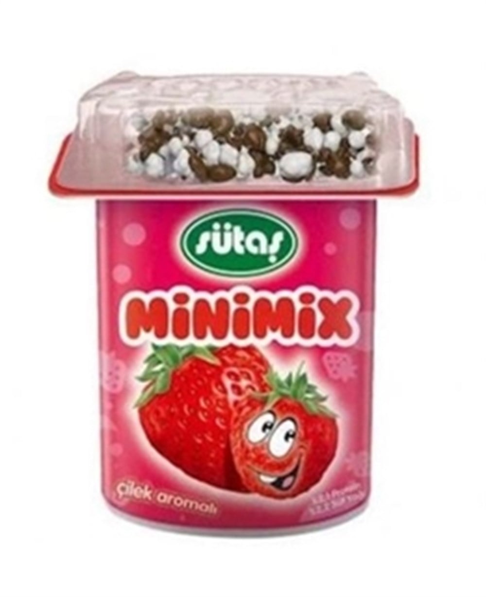 Sütaş Minimix Çilek Aromalı 90 Gr.