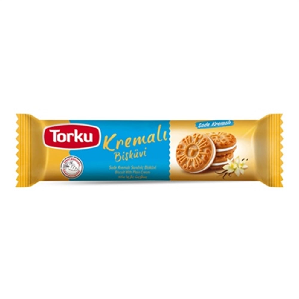 Torku Bisküvi Kremalı Sade 60 Gr