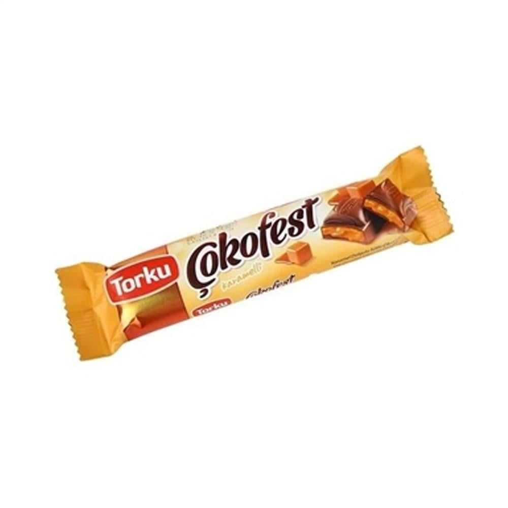 ÇikolataTorku Çokofest Karamelli 30 Gr