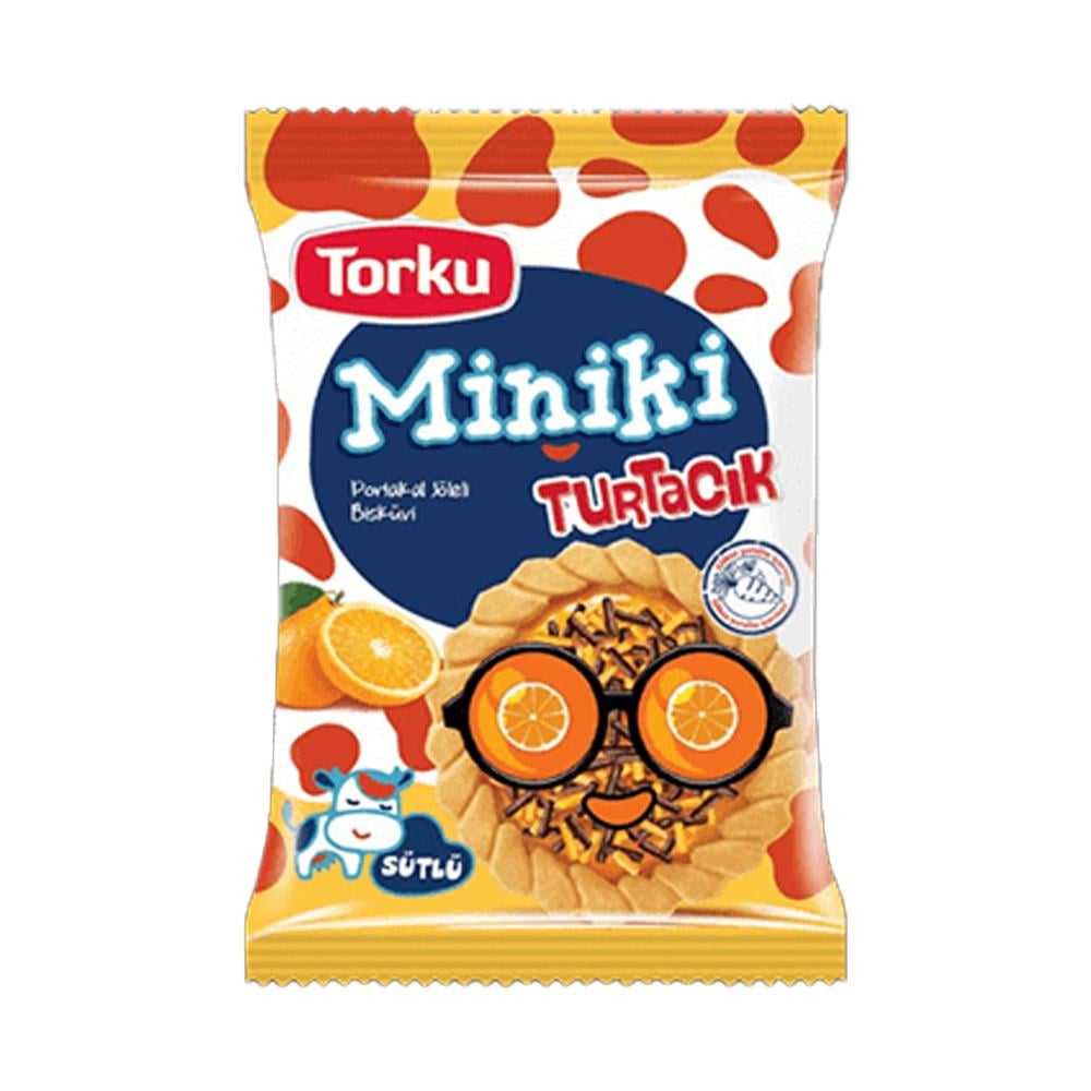 BisküviTorku Miniki Turtacık Portakal Jöleli 25 gr