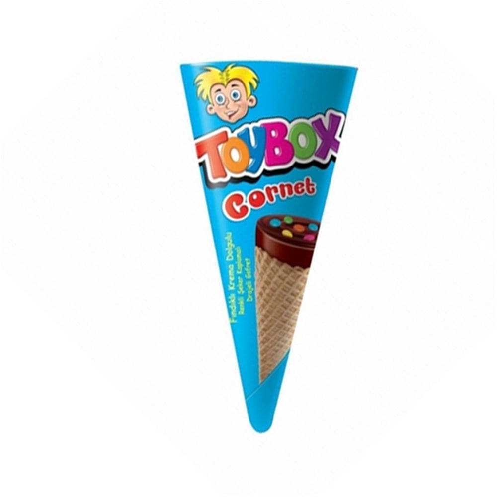 Toybox Gofret Cornet Çikolatalı 25 Gr