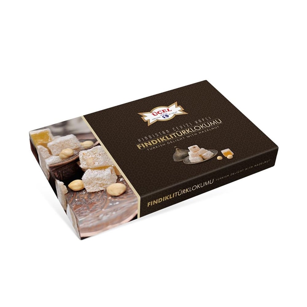 Üçel Lokum Hindistan Cevizli Fındıklı 750 Gr