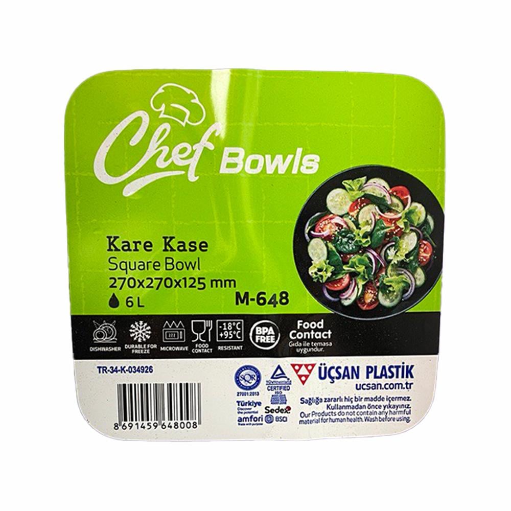 Üçsan Kase Kare Jumbo m