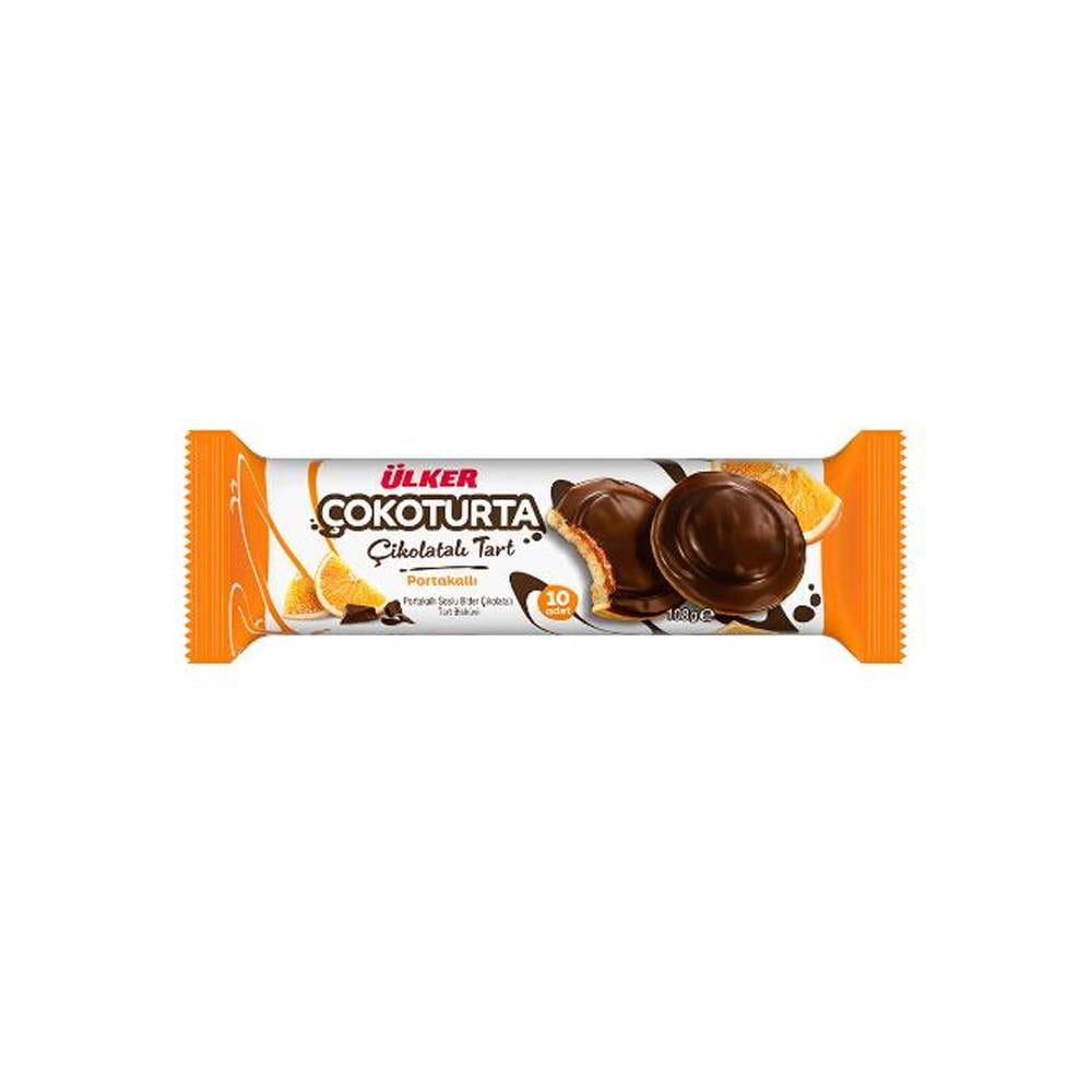KrakerÜlker Çokoturka Çikolatalı Tart Portakallı 108 Gr