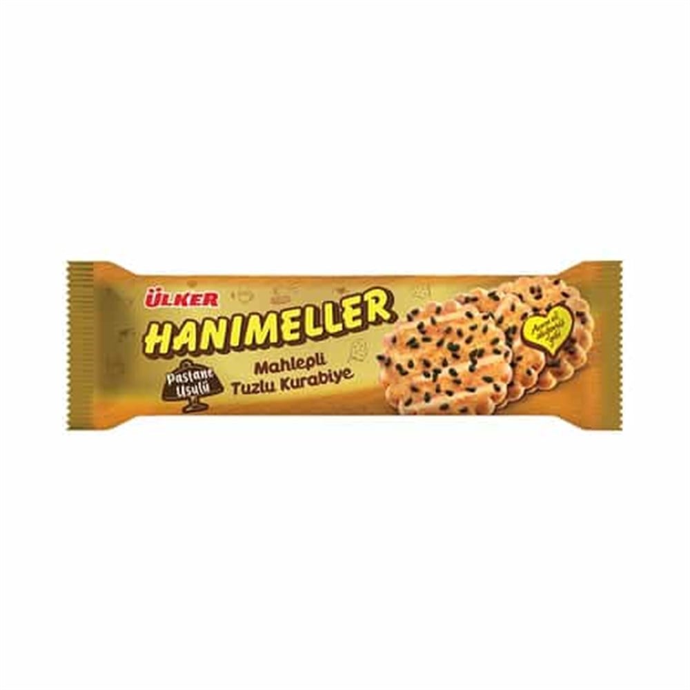 Ülker Hanımeller Mahlepli Tuzlu Kurabiye 81 gr