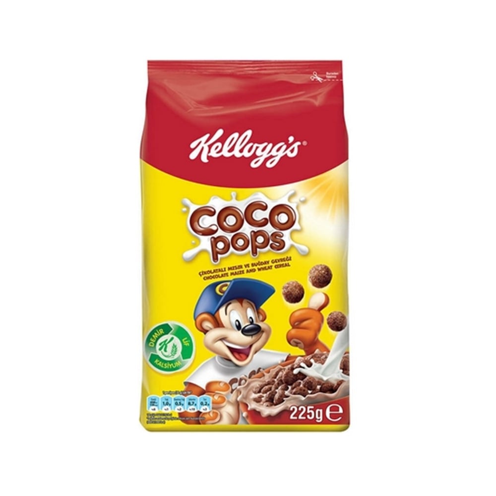 Ülker Kellogs Cocopops Poşet 225Gr